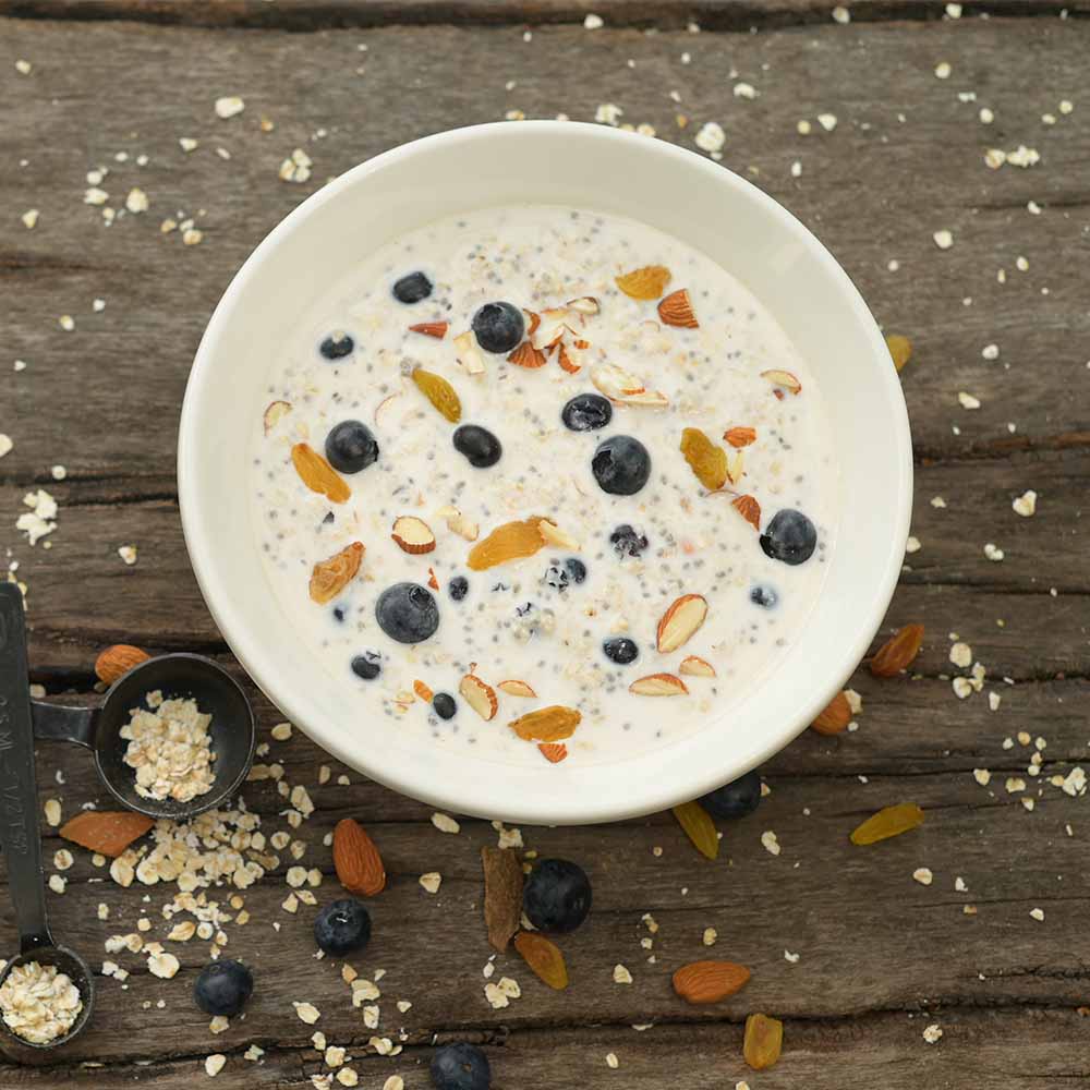 Blueberry Rasians Blueberry oats – Oatsy Overnight